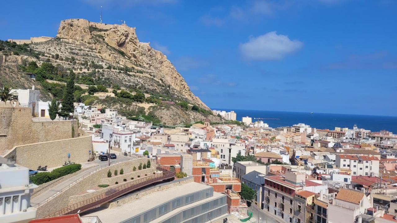 Corazon De Alicante Con Vistas Al Mar Y Al Castillo Экстерьер фото